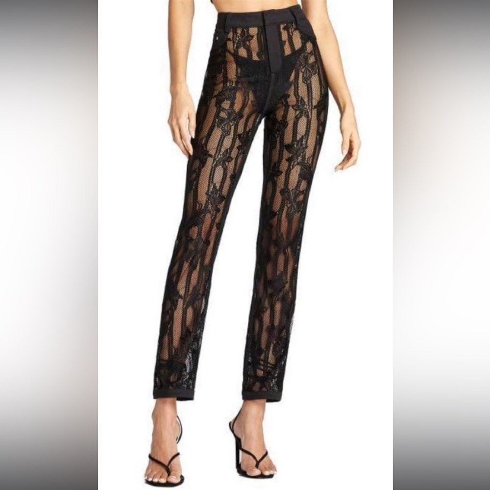 I.AM.GIA Black Lace Pants